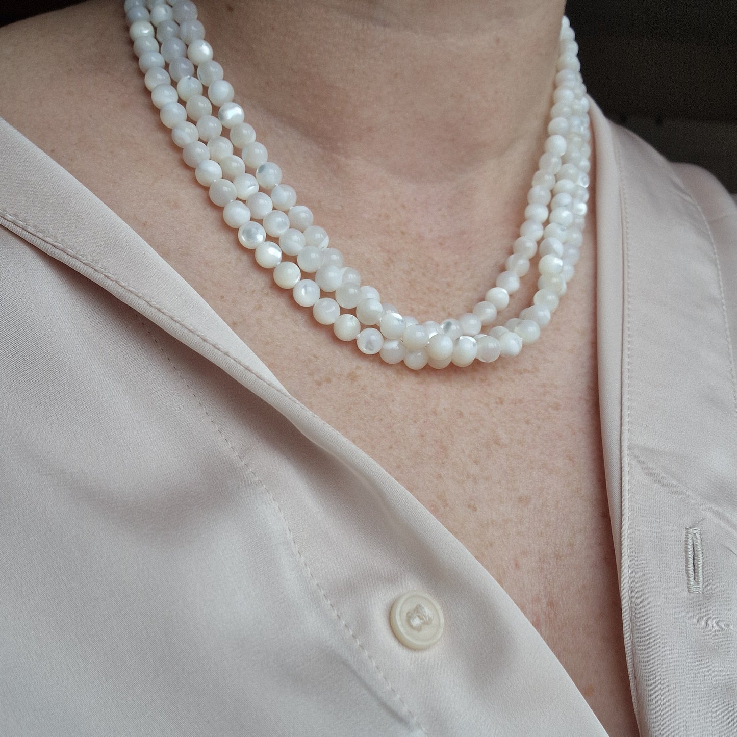 Celine - Mother of Pearl Necklace