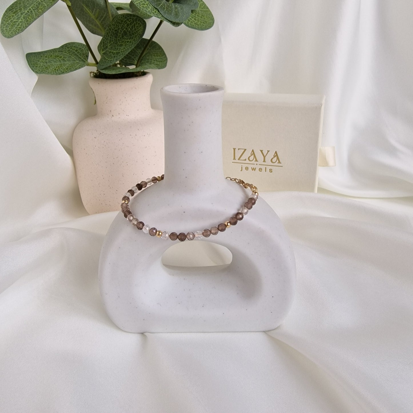 Calm Strength - Smoky Quartz Gemstone Jewellery