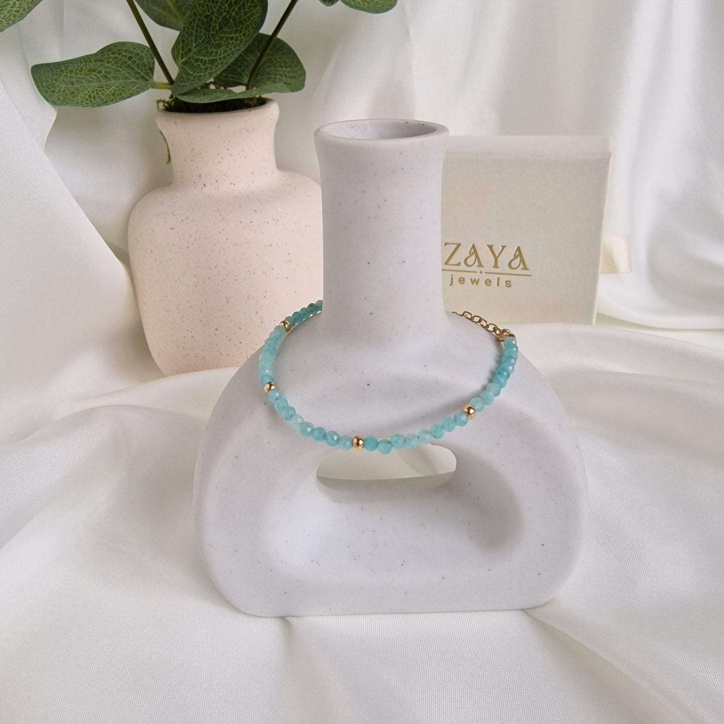 Tranquil Flow - Amazonite Bracelet