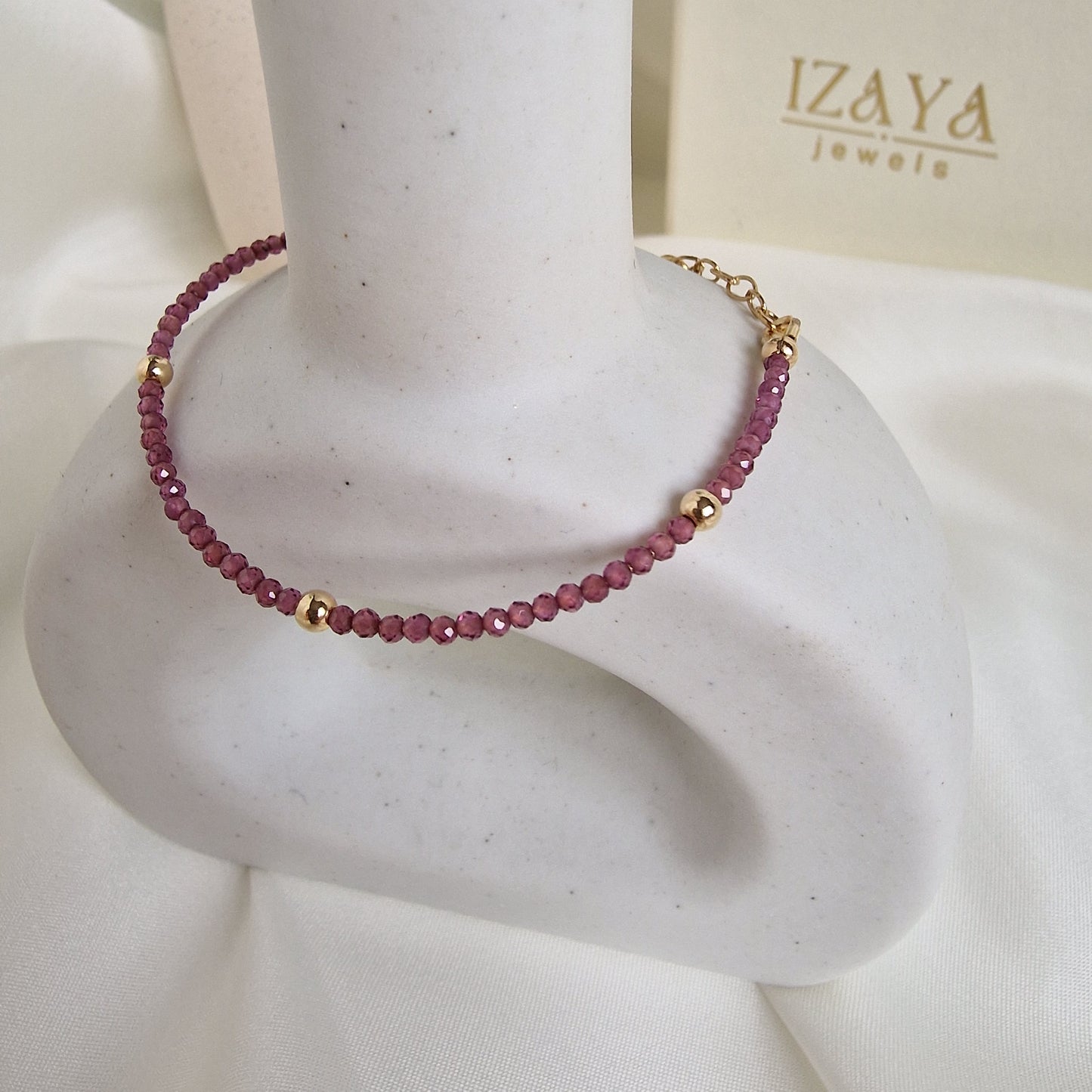 Inner Glow - Rhodolite Garnet Gemstone Jewellery