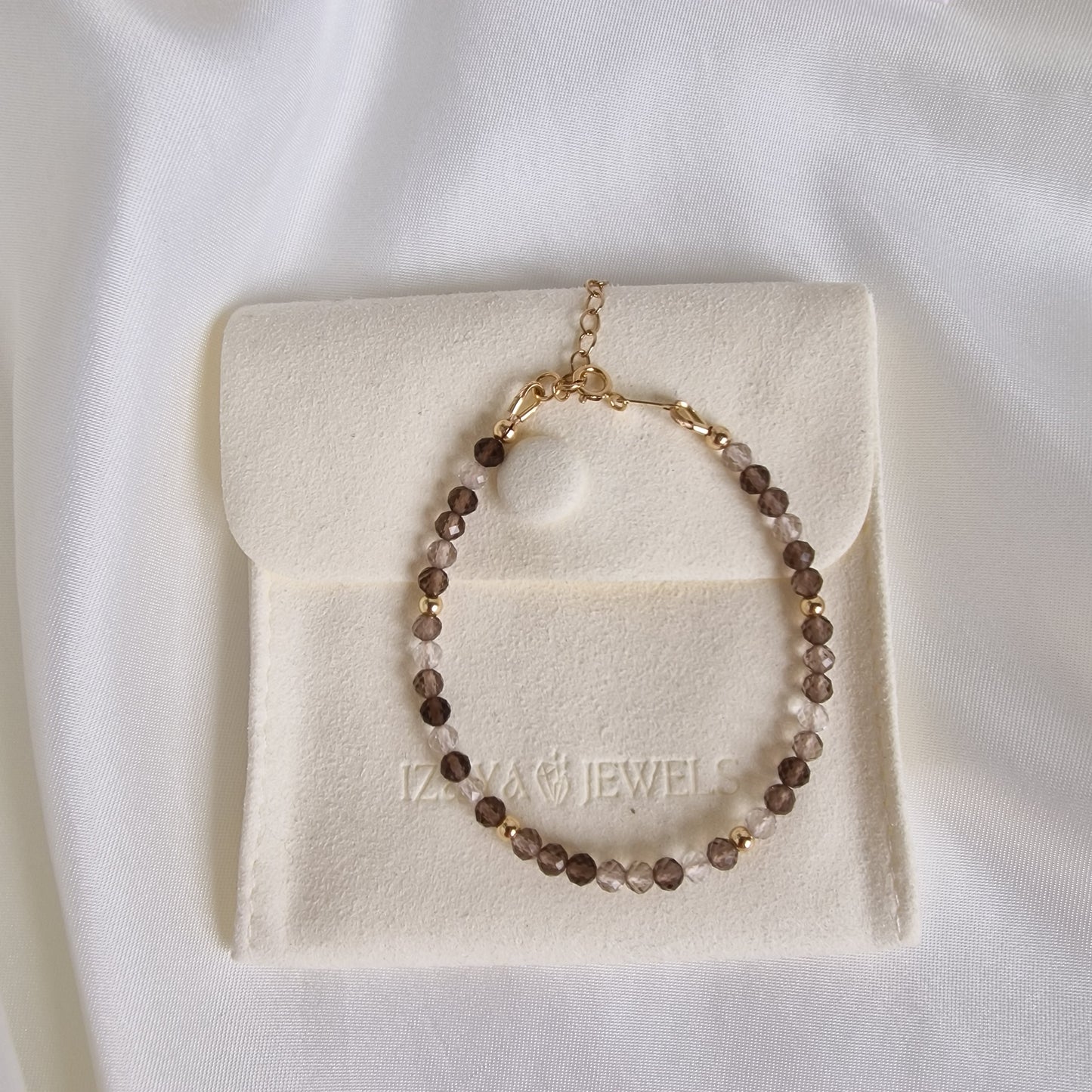 Calm Strength - Smoky Quartz Gemstone Jewellery